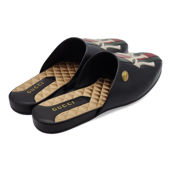 Gucci x NY Yankees Leather Loafers - Picture 7 of 10